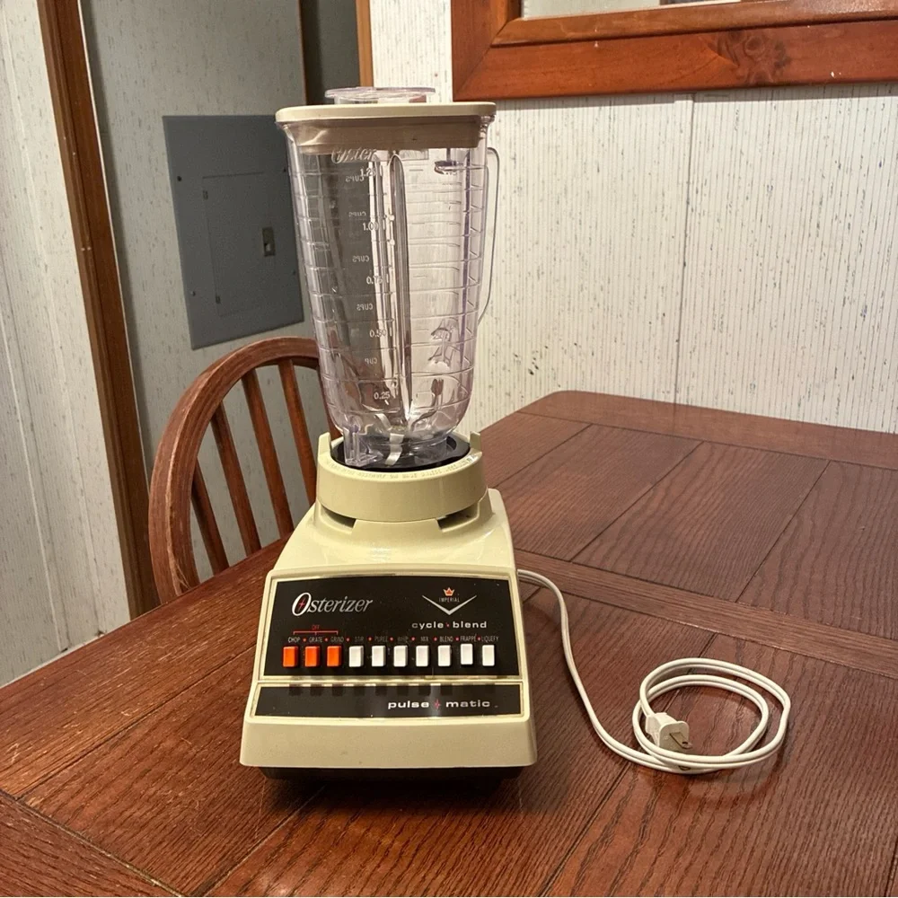 Imperial Osterizer Blender with Clear Pitcher Pulse Matic 10 Vintage